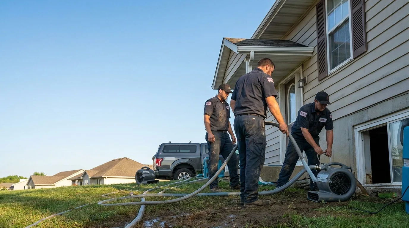 Water Removal in Burkeville, TX near me